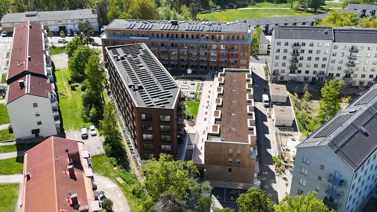 Bjursätragatan i Bandhagen