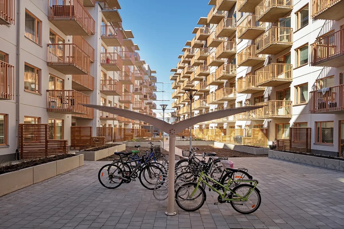 Kamomillvägen i Sollentuna