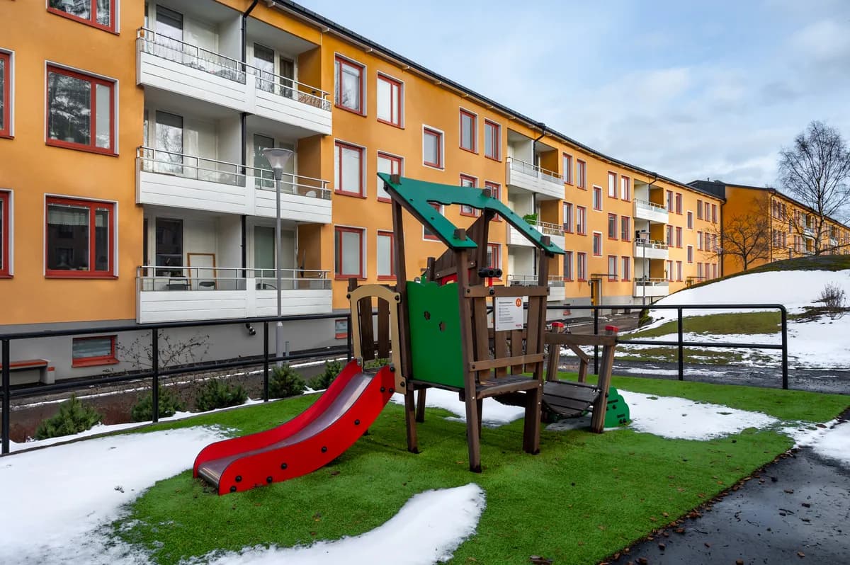 Glanshammarsgatan i Bandhagen