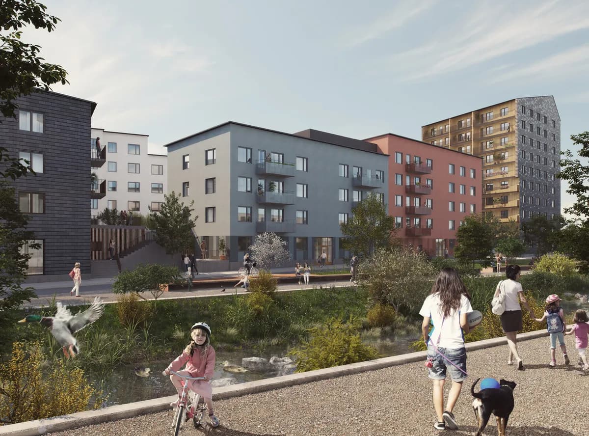 Åkare Engströms väg i Spånga