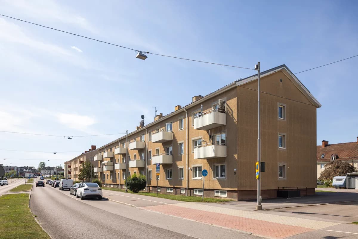 Albrektsvägen i Norrköping