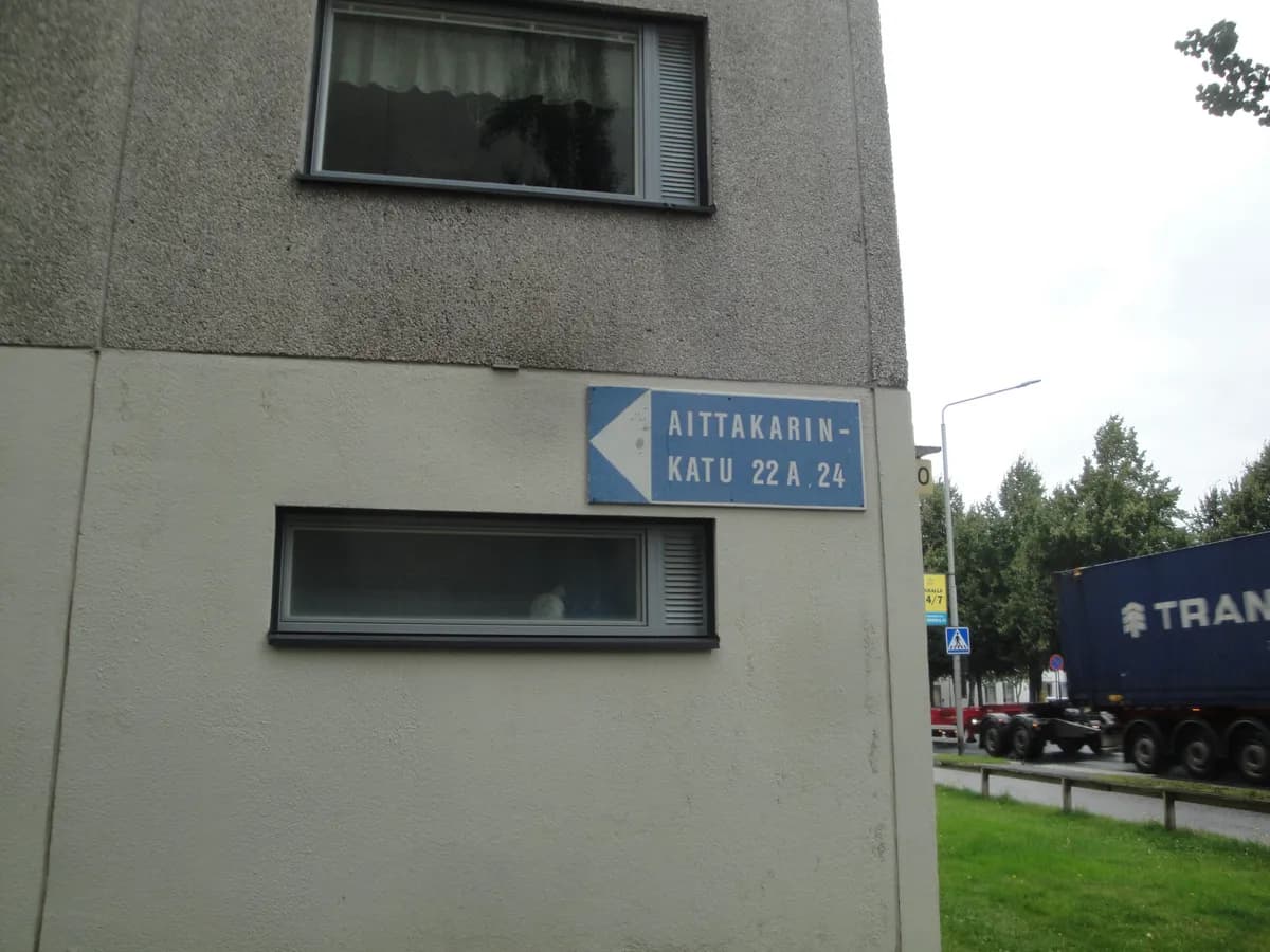 Aittakarinkatu i Rauma