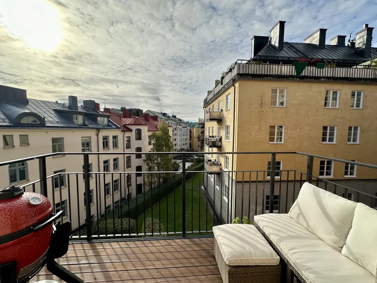 Valhallavägen i Stockholm