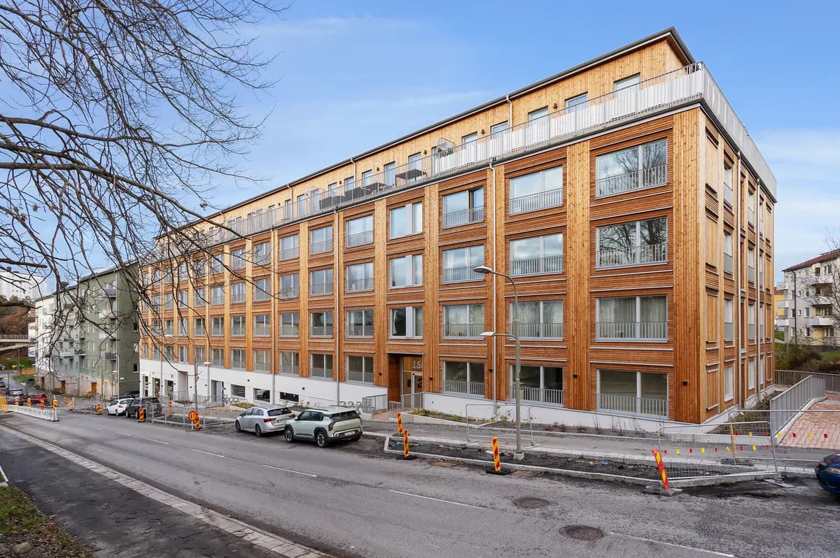 Bjursätragatan i Bandhagen