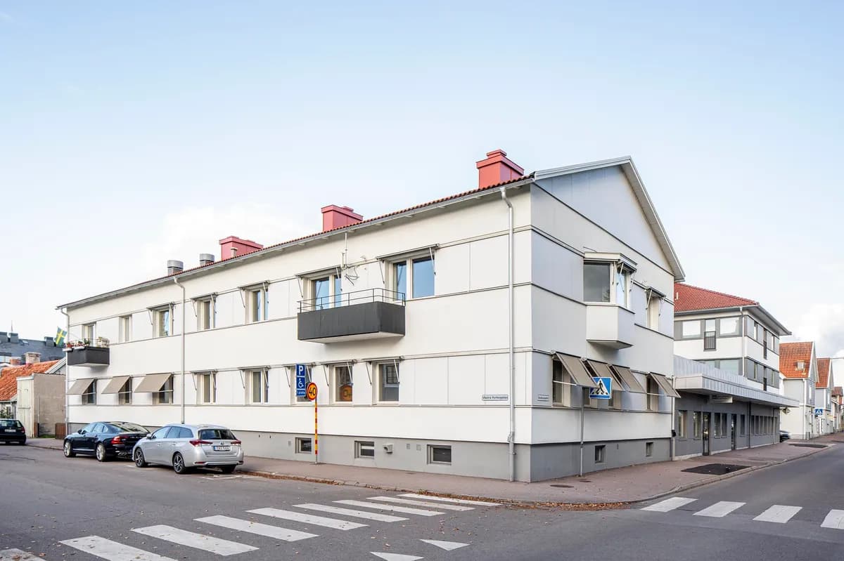 Västra Kyrkogatan i Borgholm