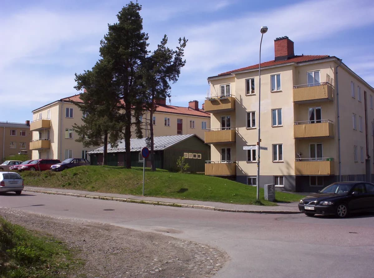 Fleminggatan i Gävle