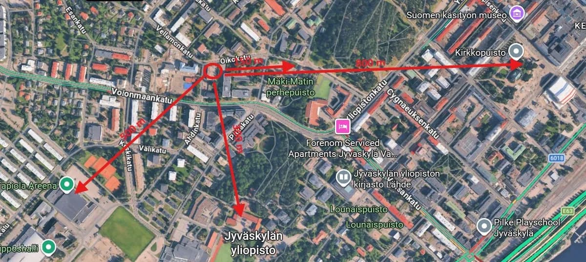 Ahdinkatu i Keski-Suomi