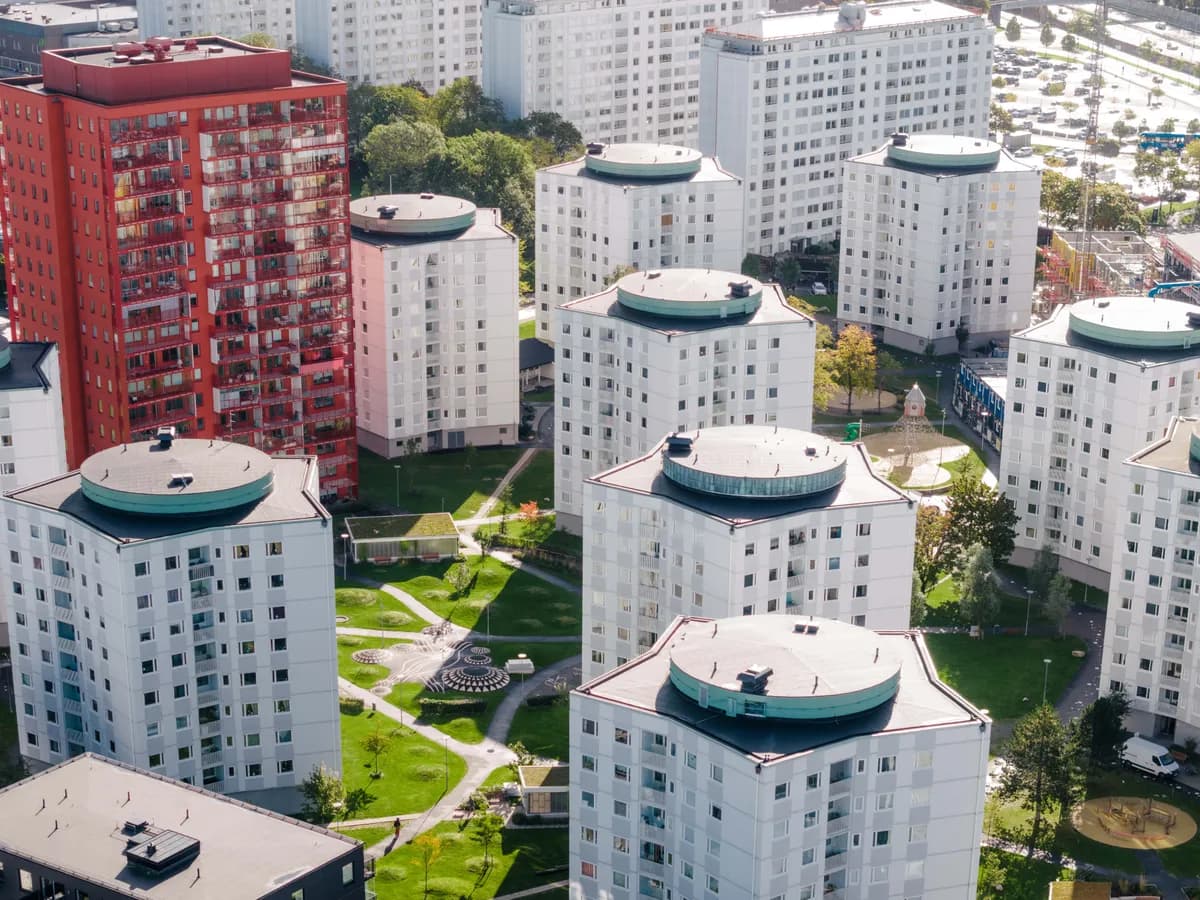 Tamburingatan i Västra frölunda