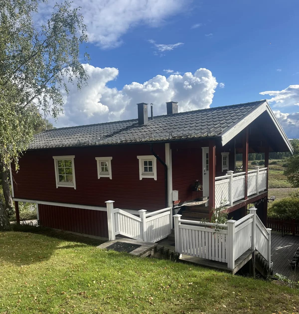 Kvisslingbyvägen i Åkersberga