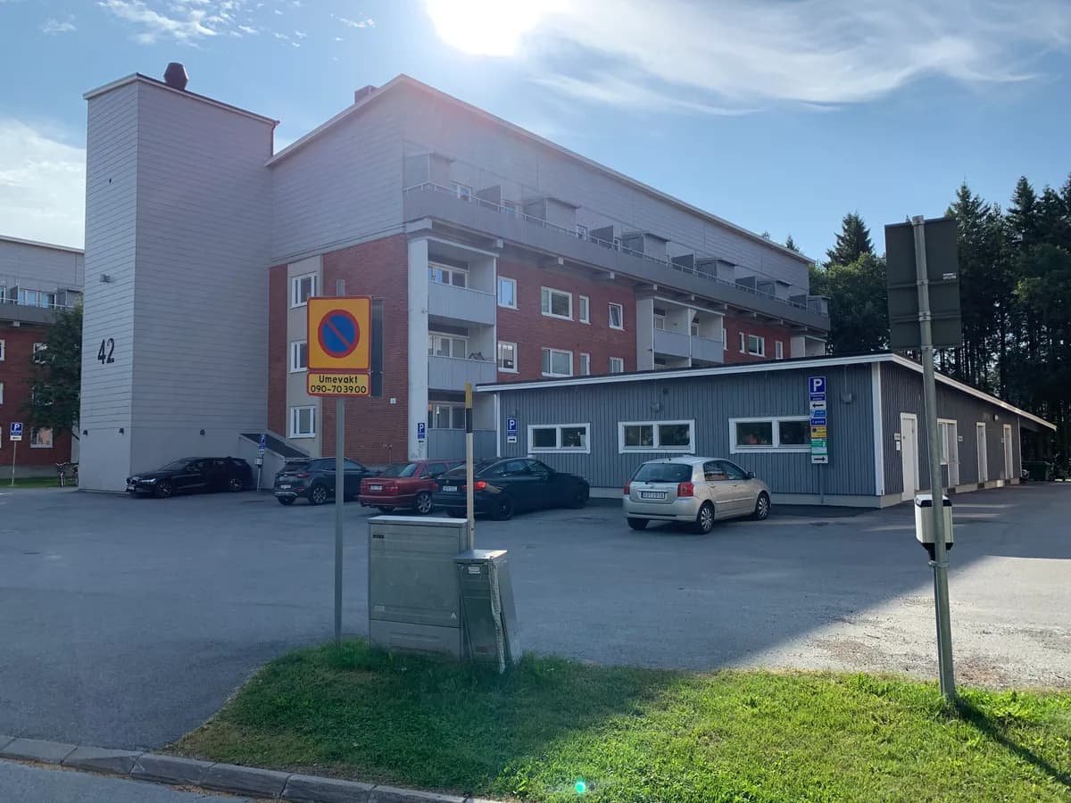 Korpralsvägen i Umeå