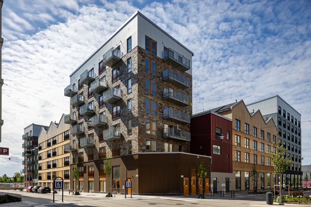 Jaktfalksgatan i Järfälla