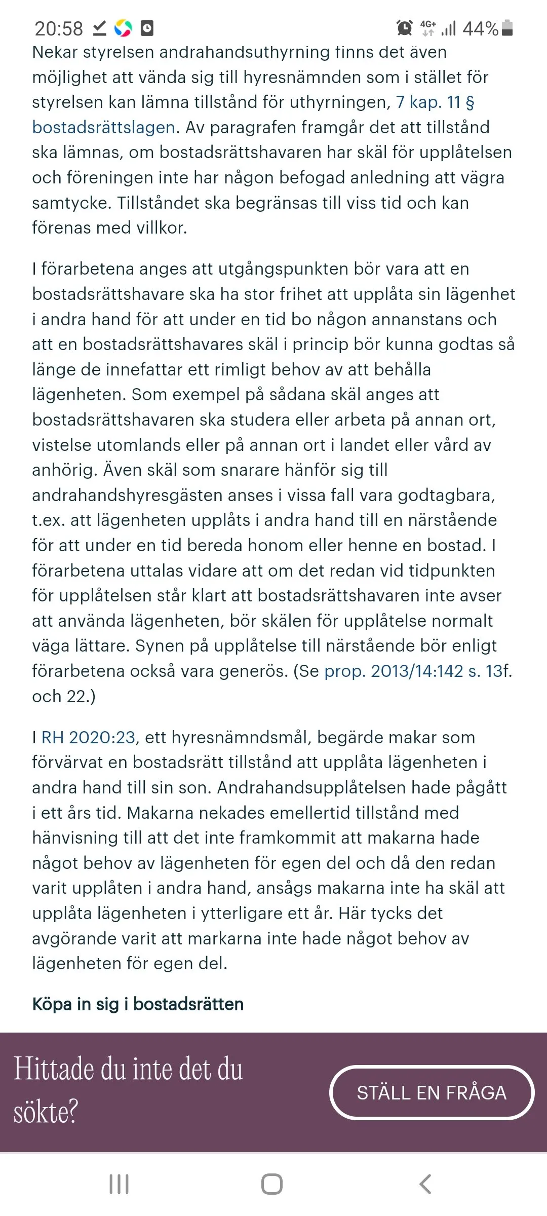 Storvretsvägen i Skogås