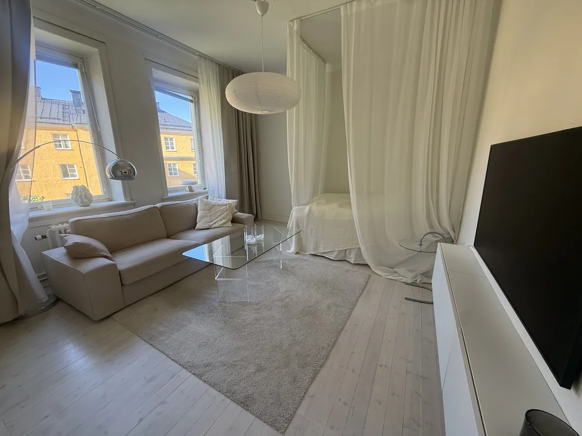 Valhallavägen i Stockholm