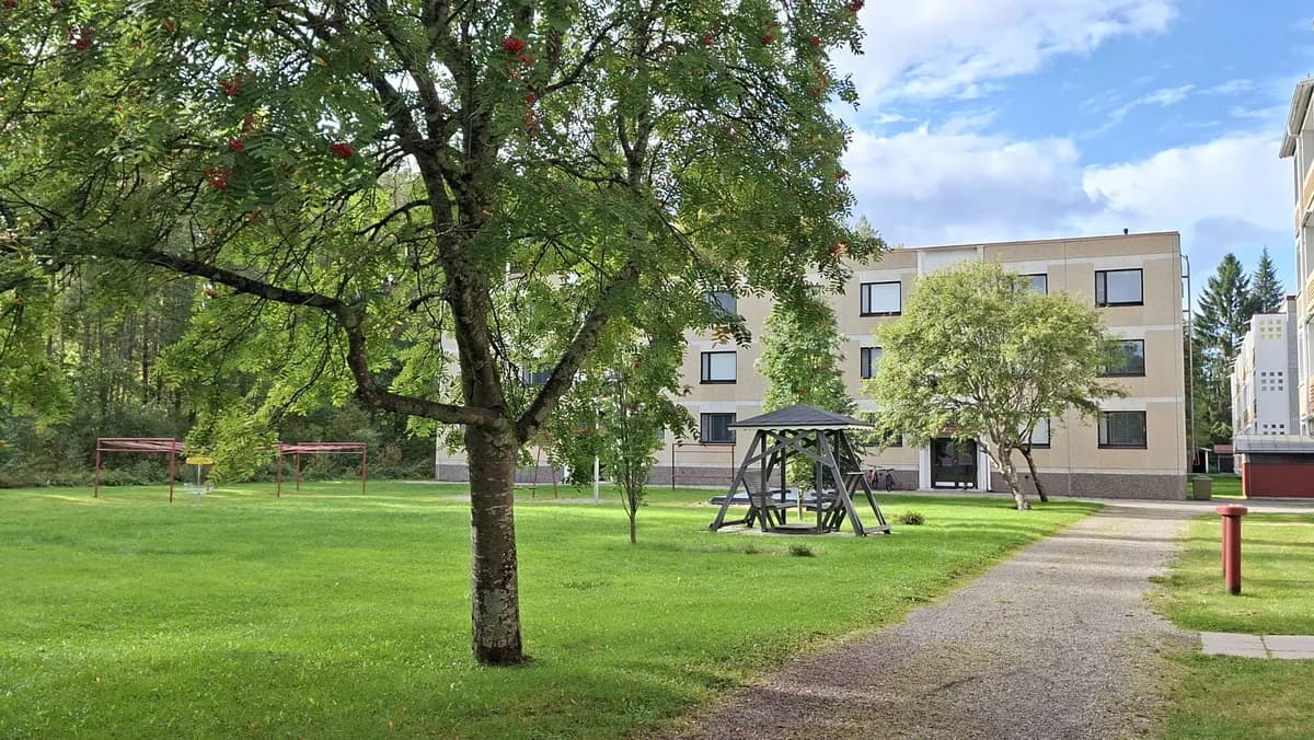 Laajankankaankatu i Kajaani
