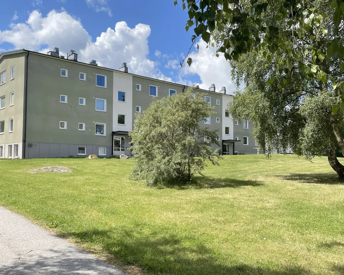 Rånäsvägen i Rimbo