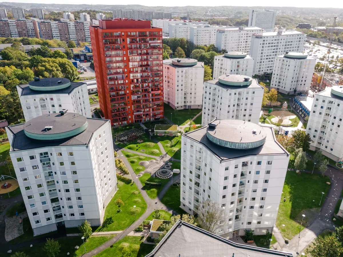 Munspelsgatan i Västra frölunda