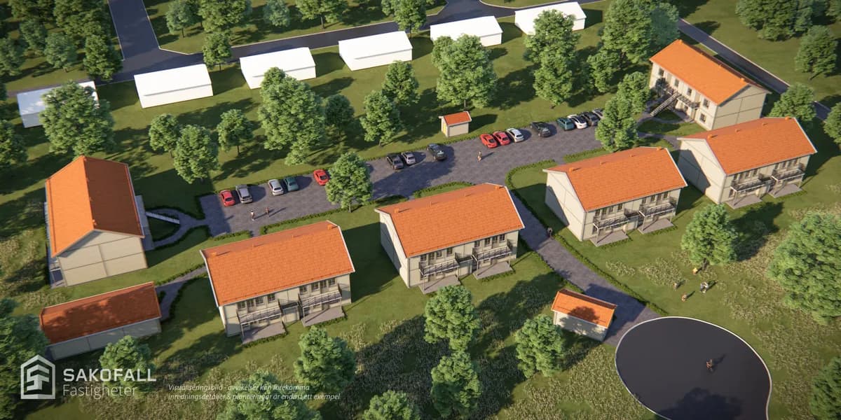 Östra Ladubacksgatan i Arboga