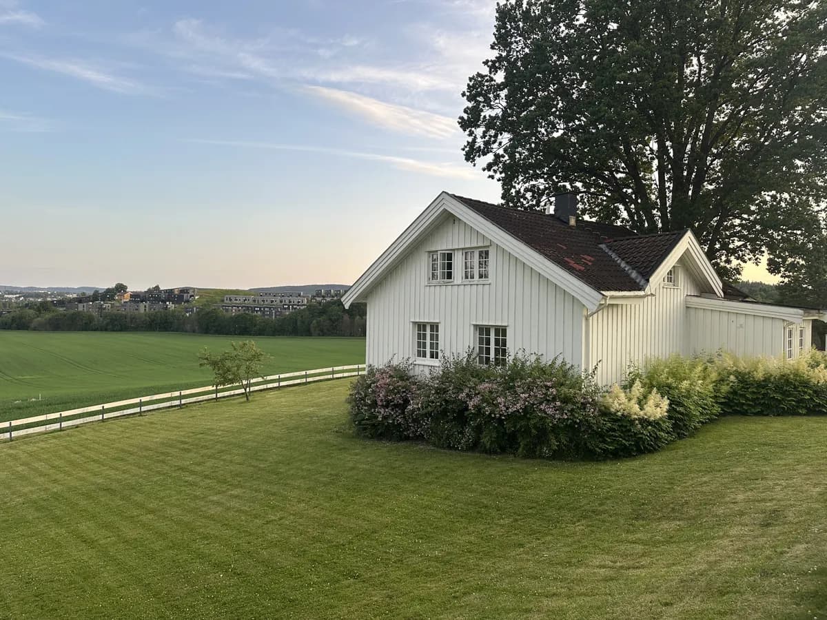 Riisveien i Kjeller