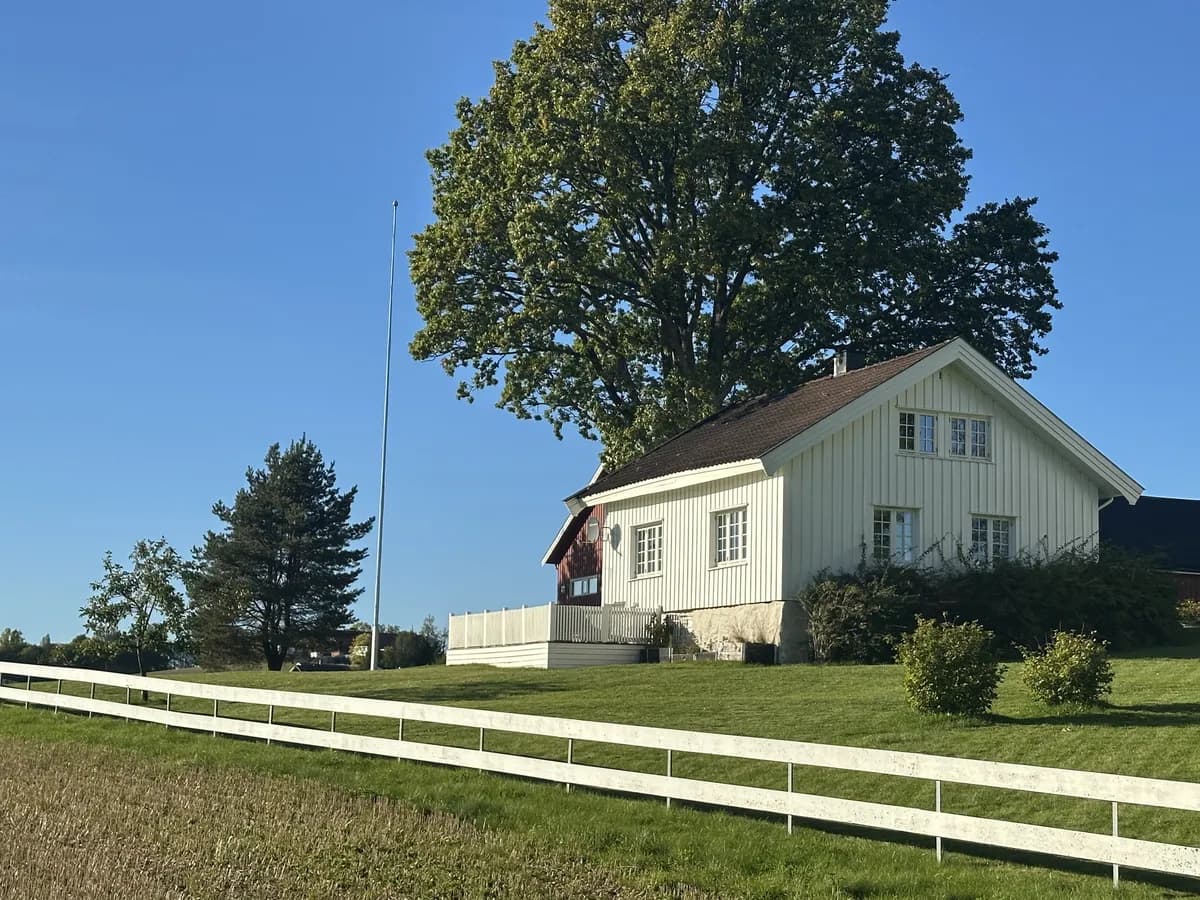 Riisveien i Kjeller