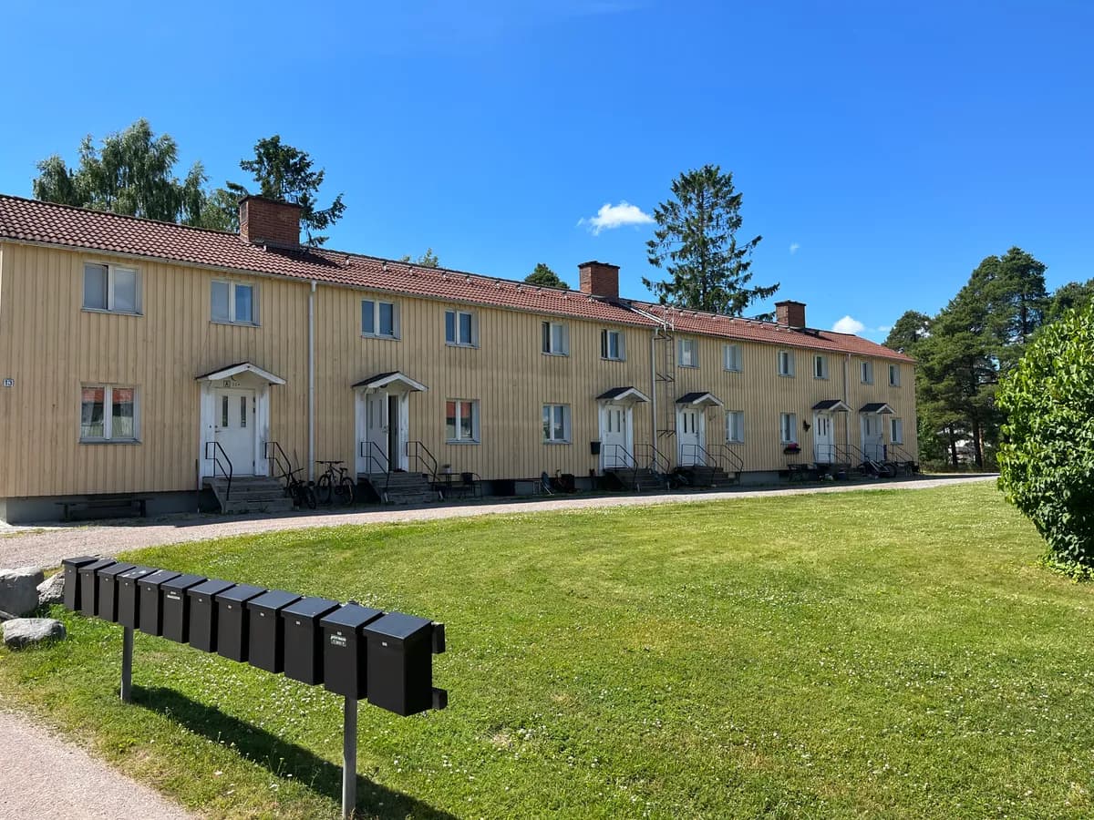 Radhusgatan i Grums