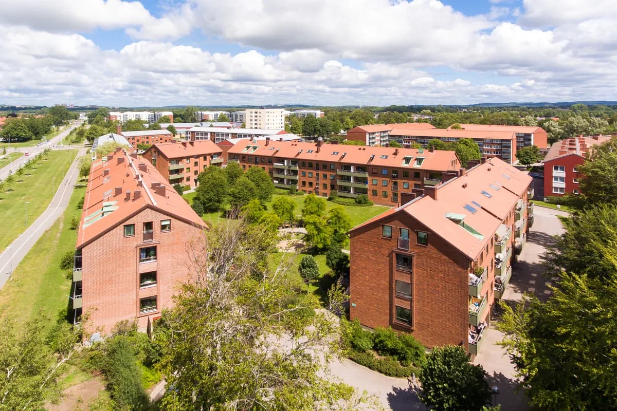 Hemmansvägen i Halmstad