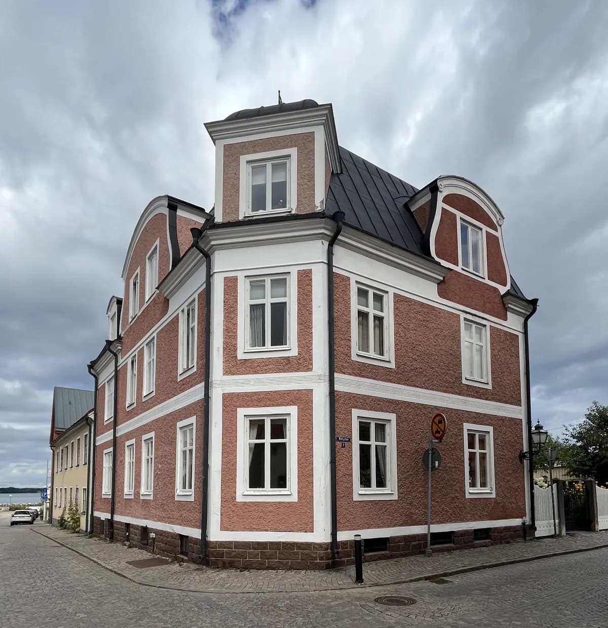 Bakgatan i Vadstena