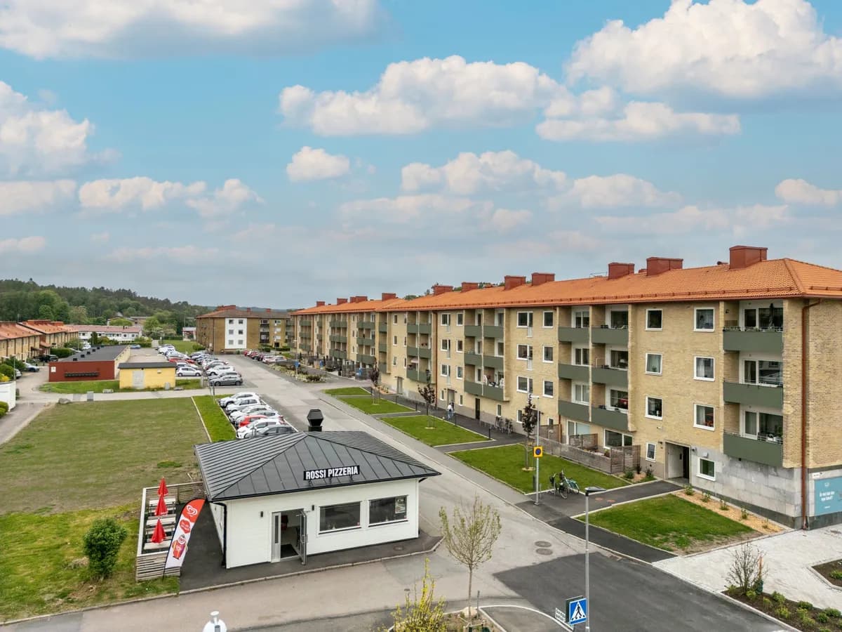 Guldgubbegatan i KUNGSBACKA