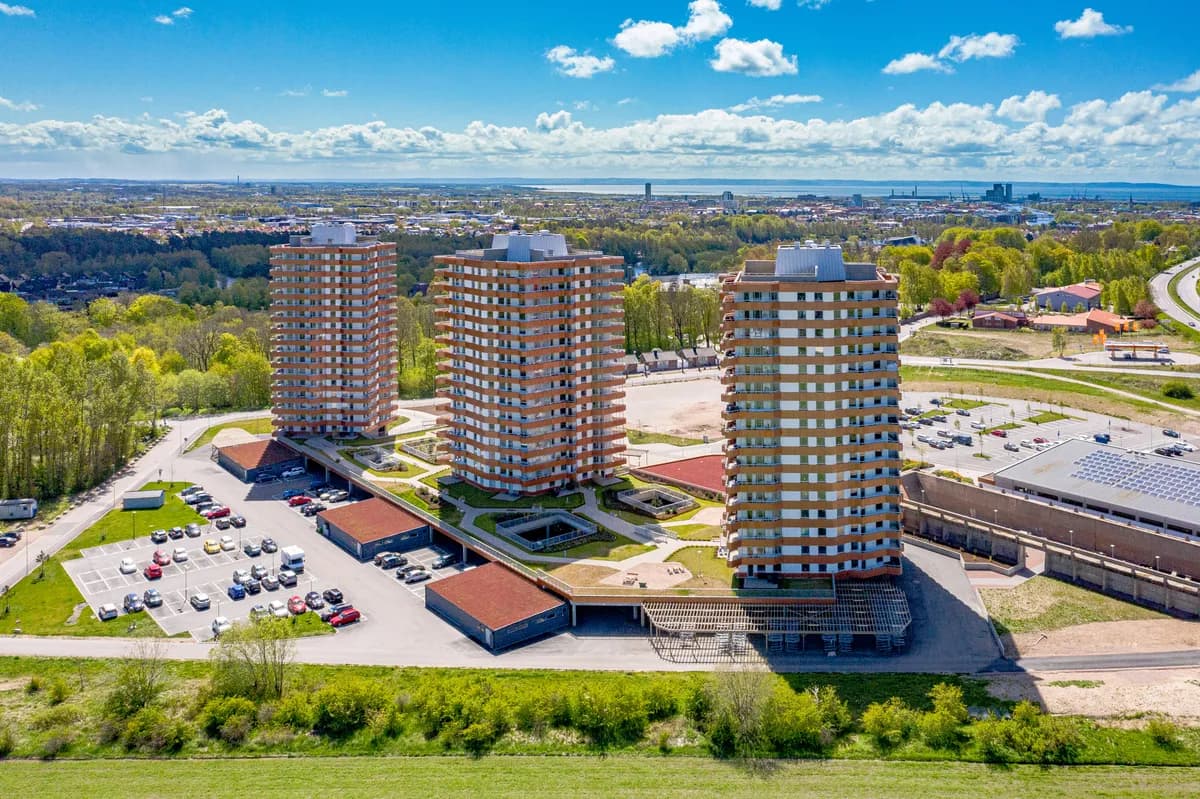 Tegelbruksvägen i Halmstad