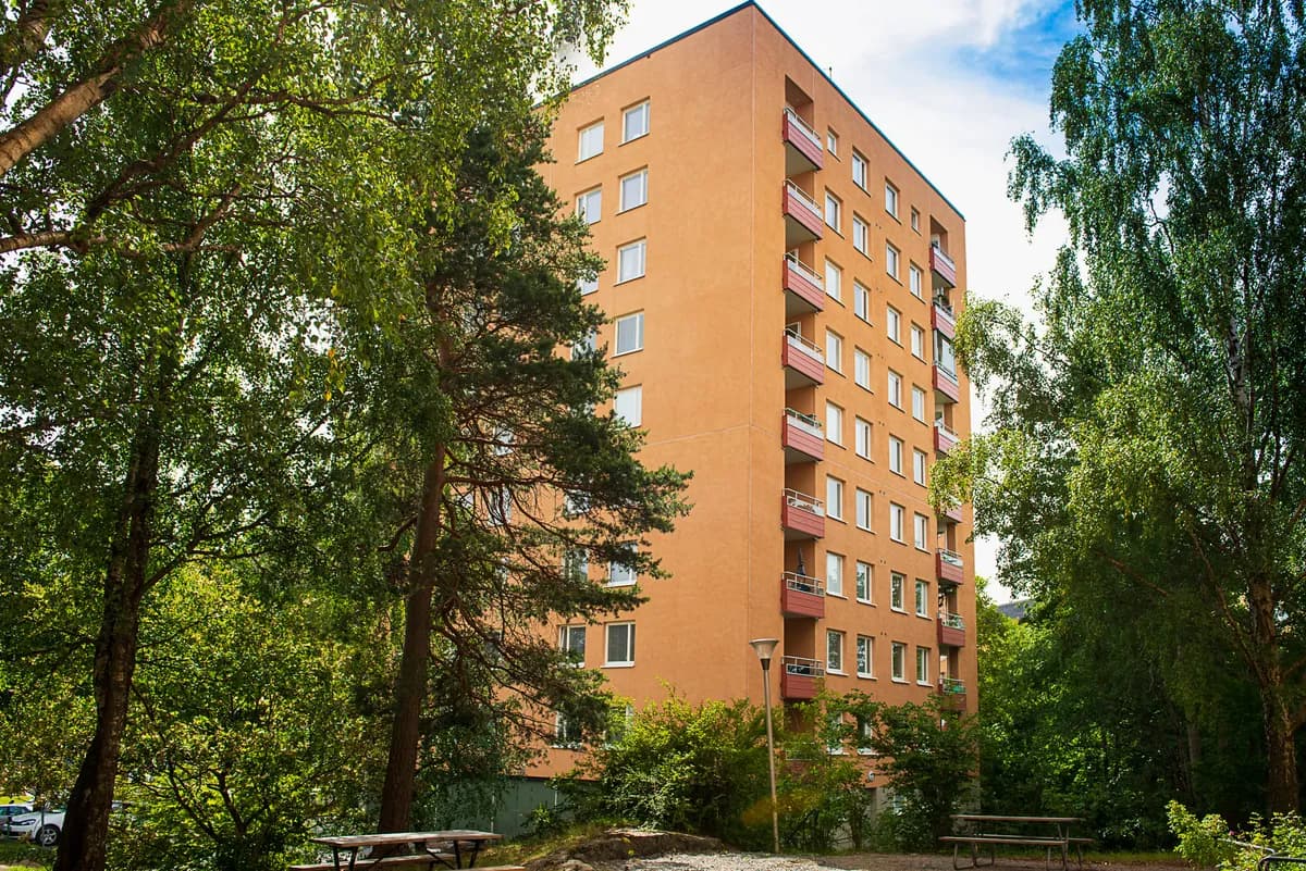 Skyllbergsgatan i Bandhagen