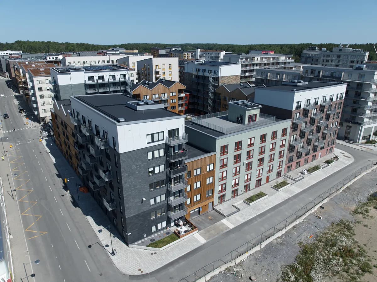 Herculesgatan i Järfälla