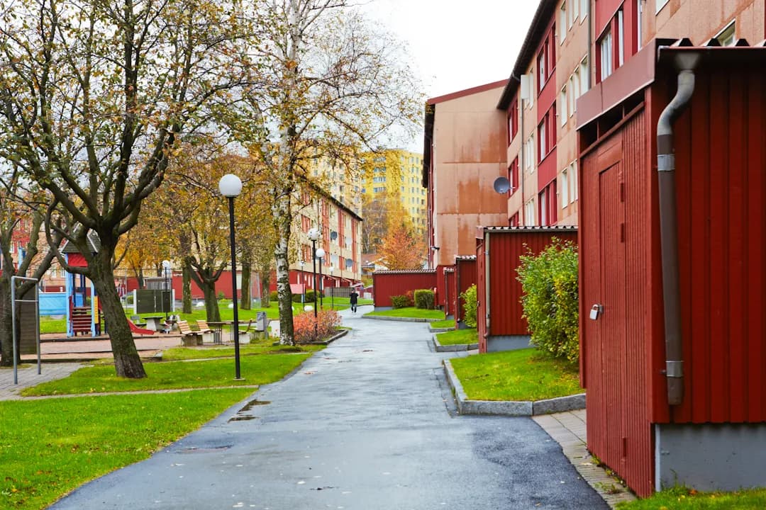 Höstvädersgatan i Göteborg