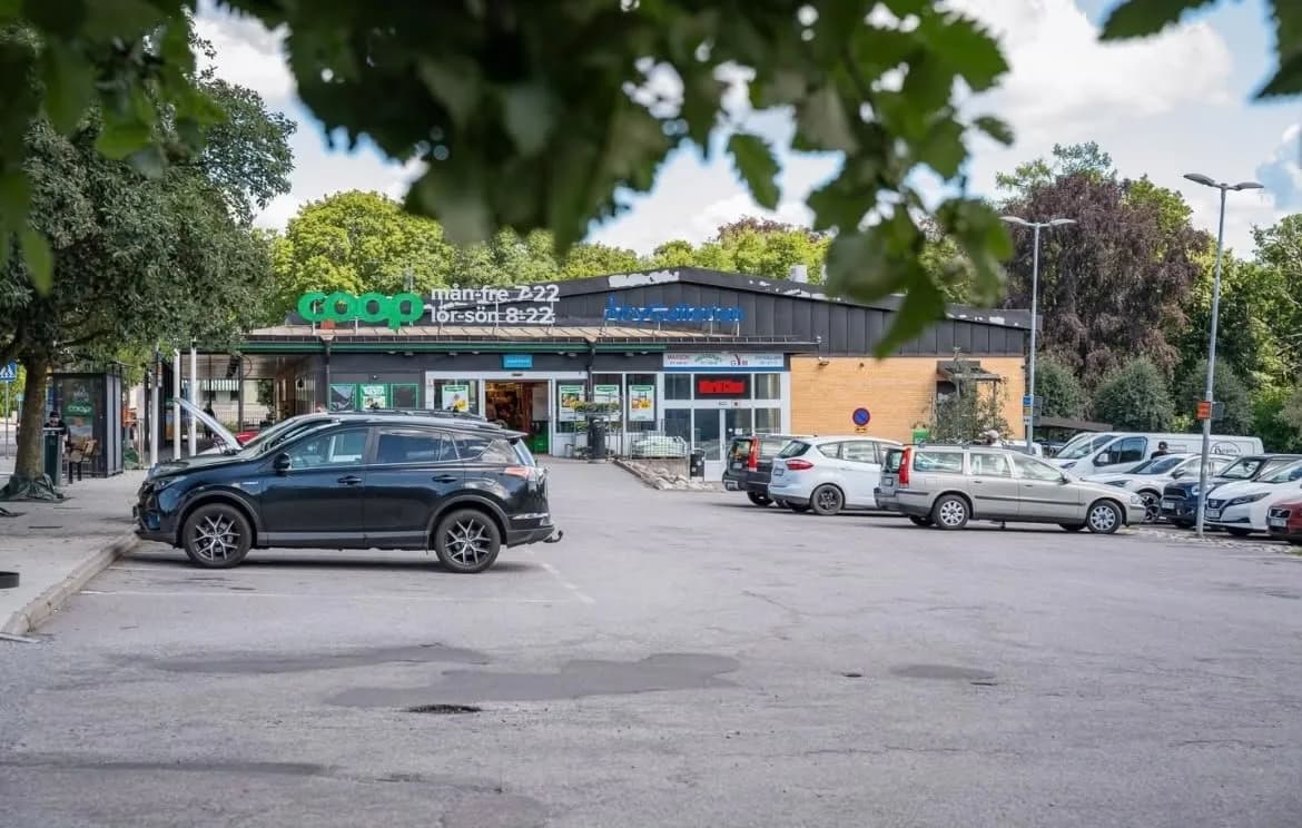 Hamndalsvägen i Åby