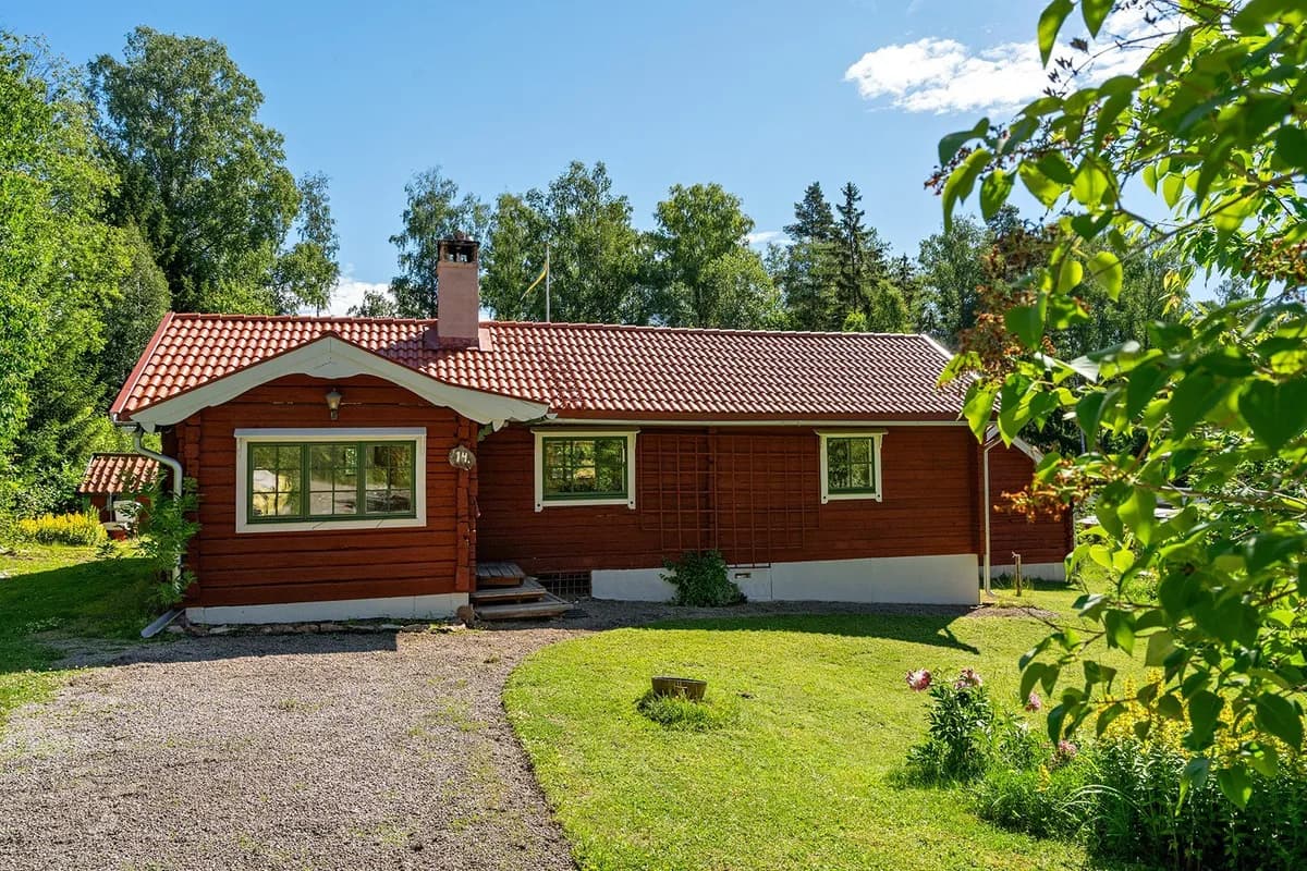 Blåbergsvägen i Munsö