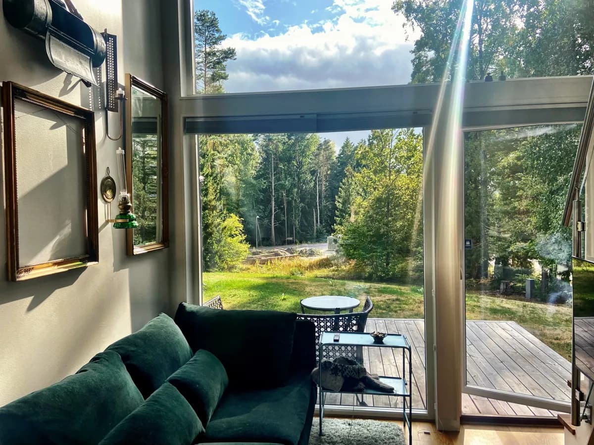 Mörtnäsvägen i Värmdö