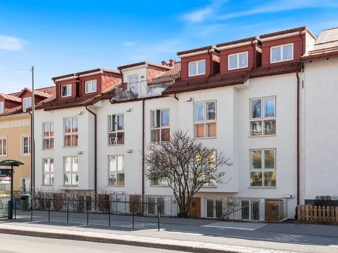 Gamla Huddingevägen i Älvsjö