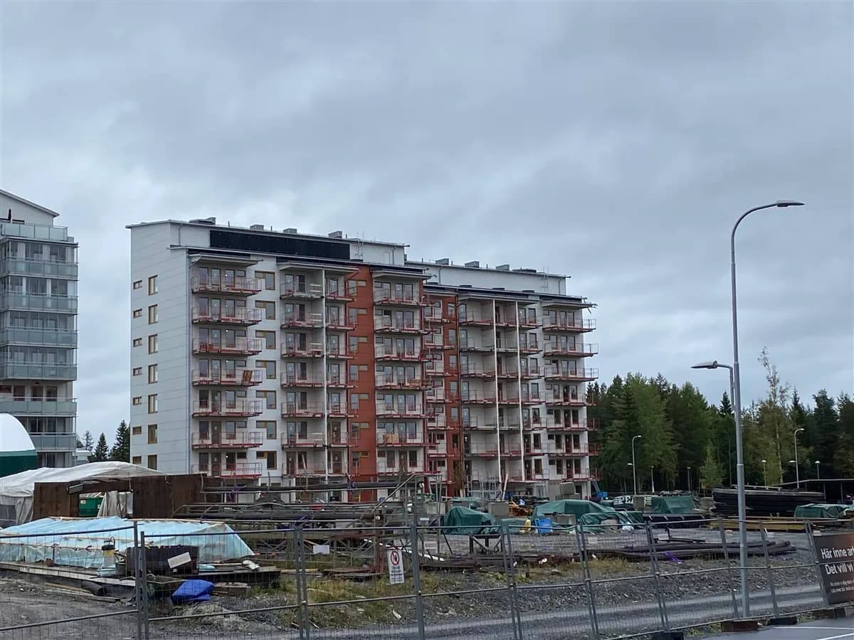 Istidsgatan i Umeå