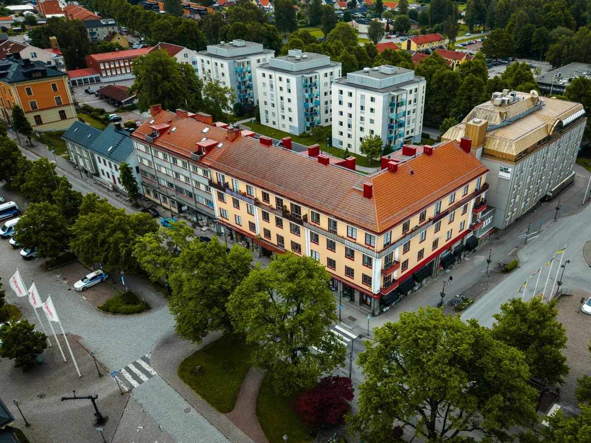 Östra storgatan i Hallsberg