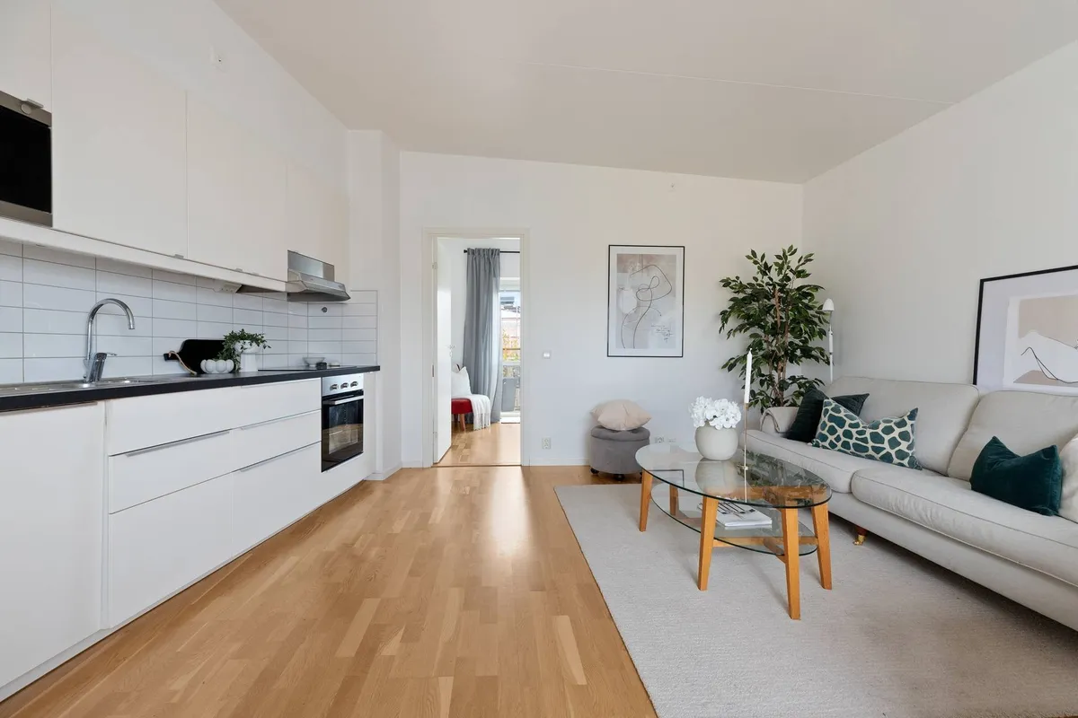 Gamla Enköpingsvägen i Sundbyberg