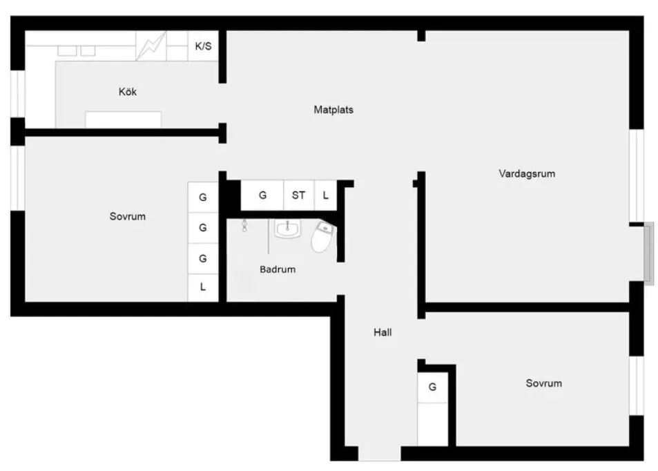 Turingevägen i Älvsjö