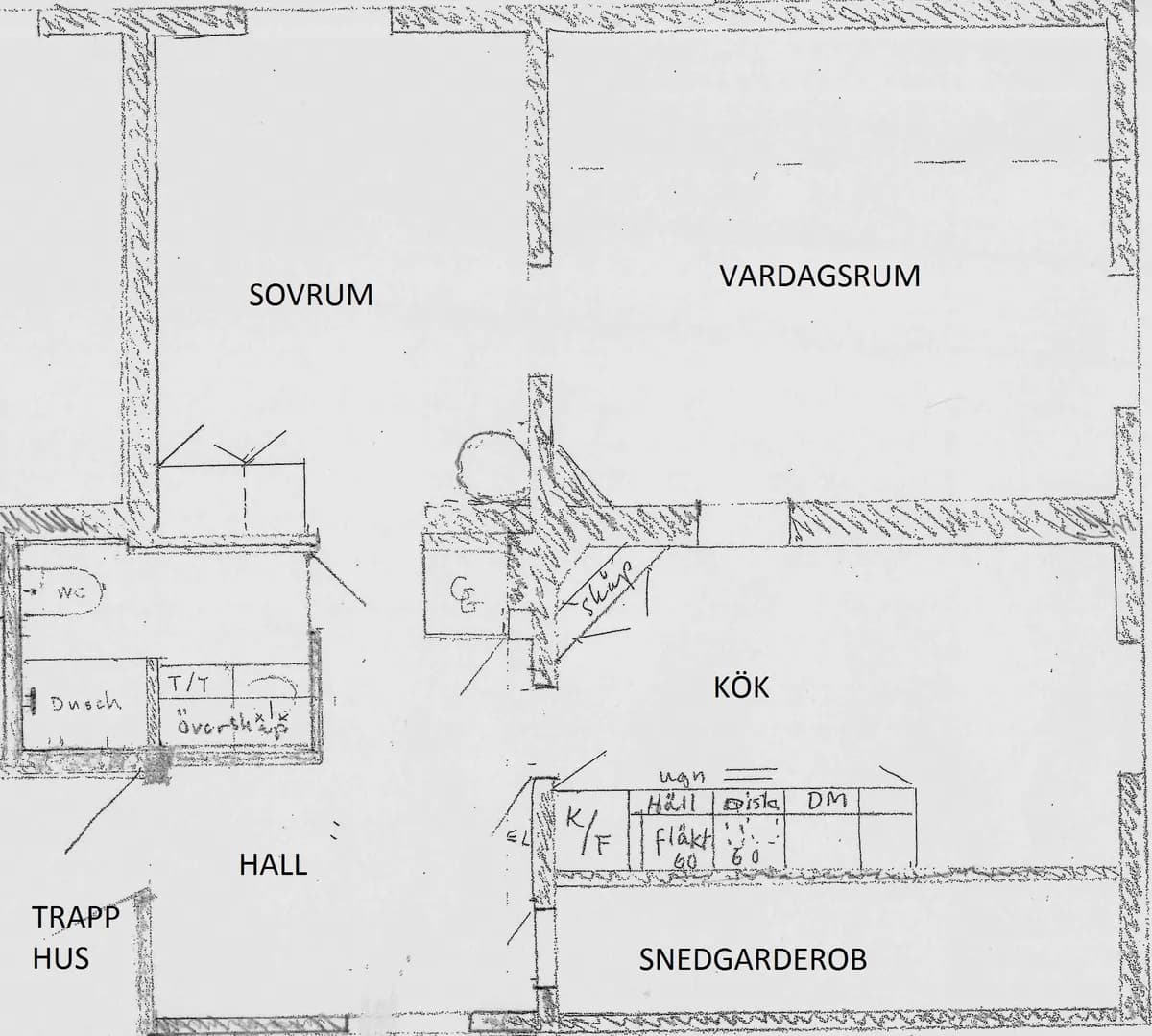 Sandgatan i Enköping