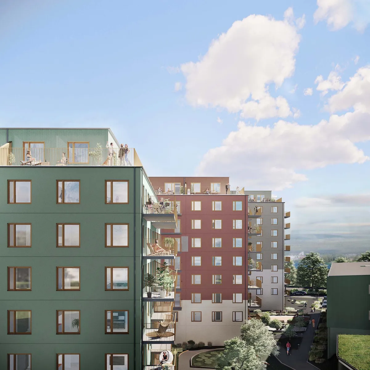 Fågelgatan i Katrineholm