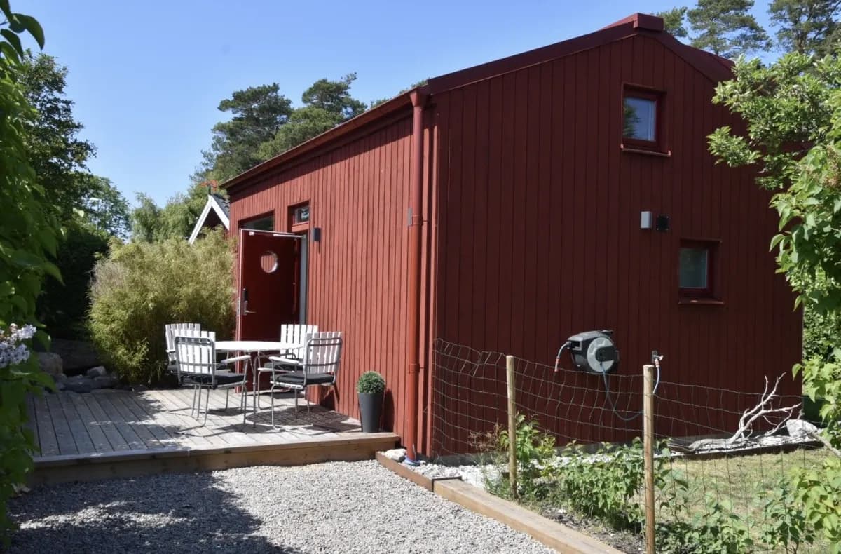 Båthusvägen i Åsa