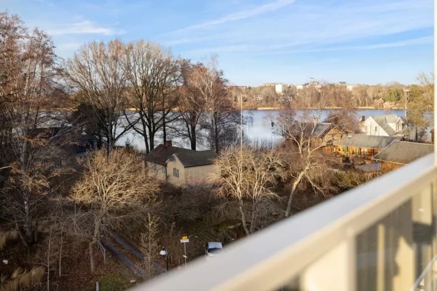 Klockelundsvägen i Farsta