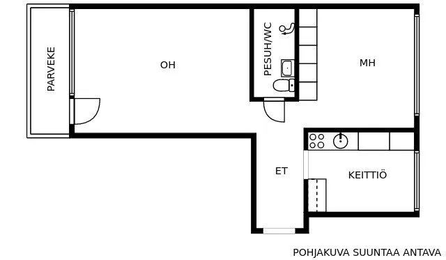 Levysepänkatu i Uusikaupunki