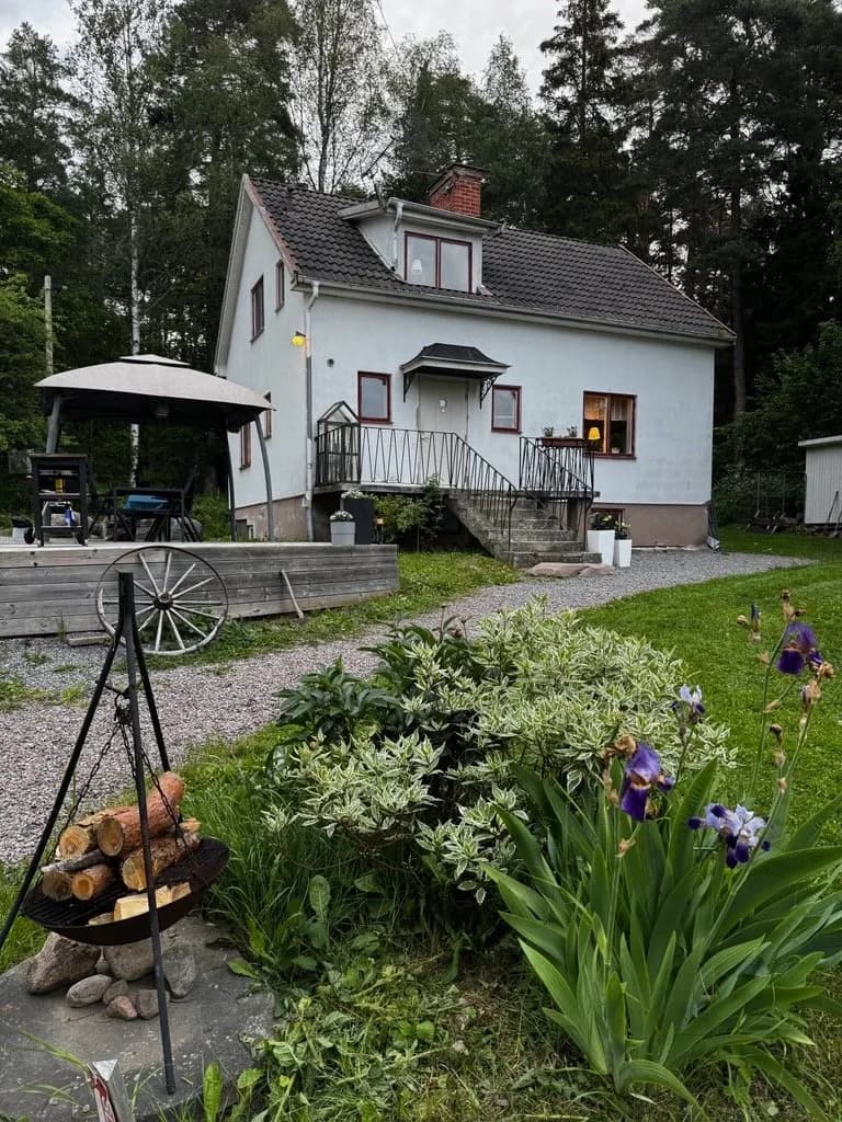 Högbrovägen i Rimbo