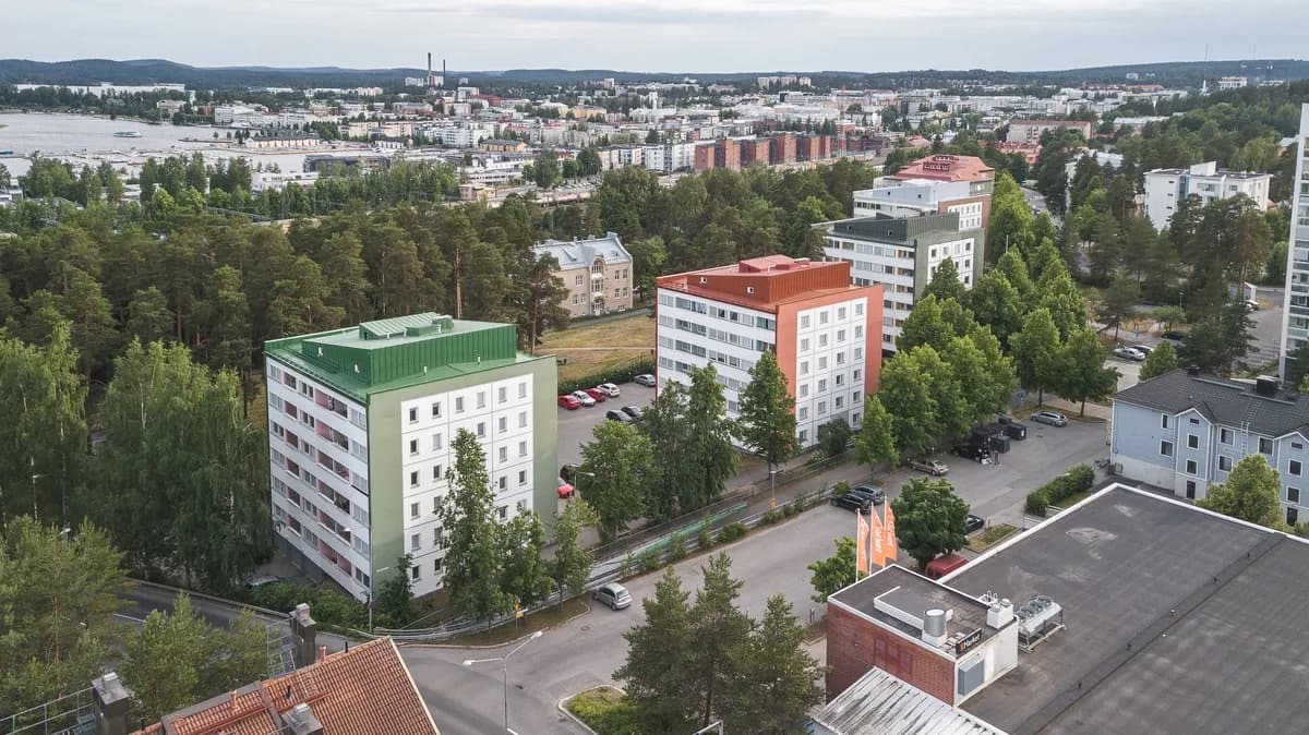 Kalevalankatu i Kuopio