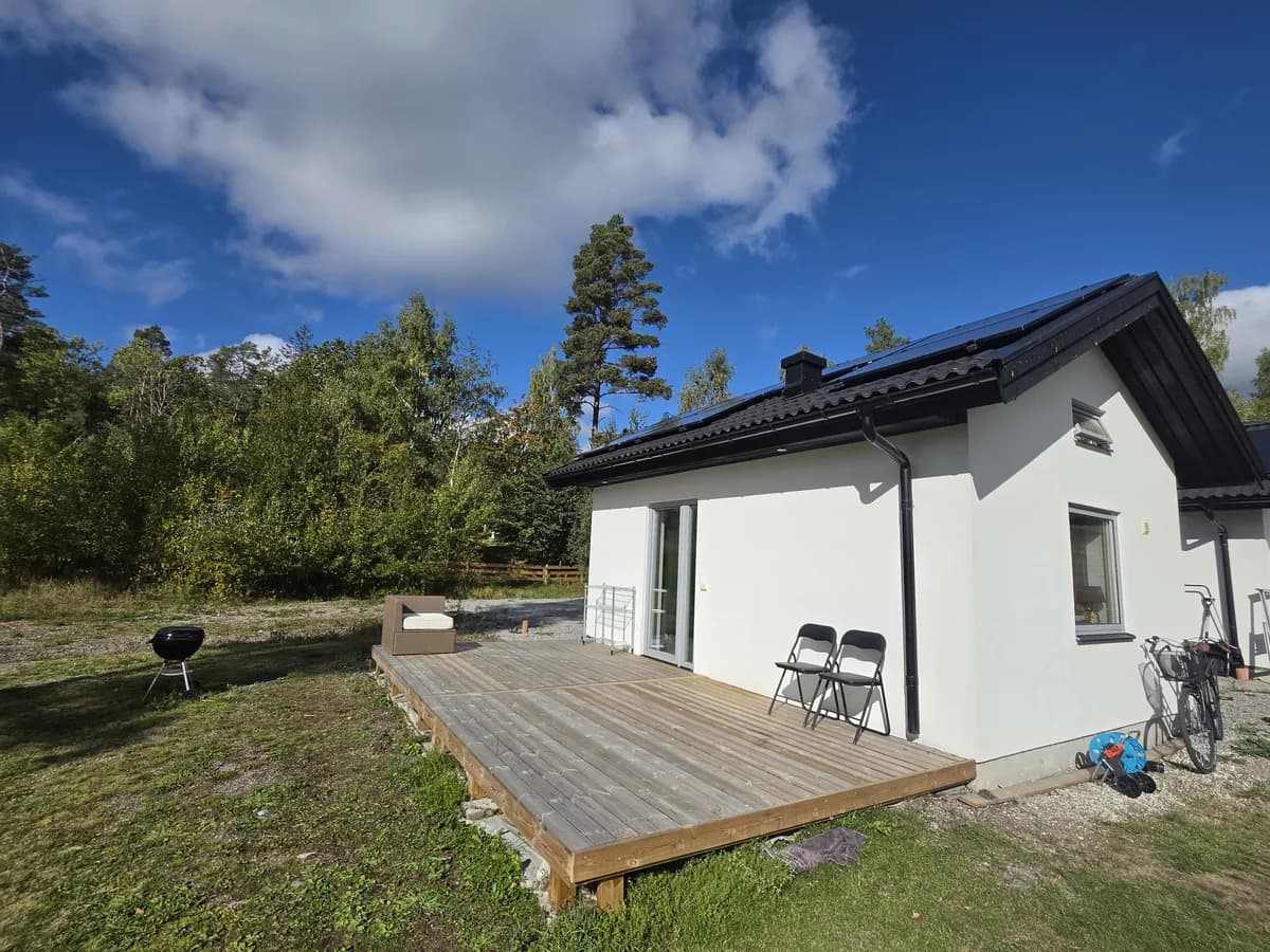 Hagtornsvägen i Åkersberga