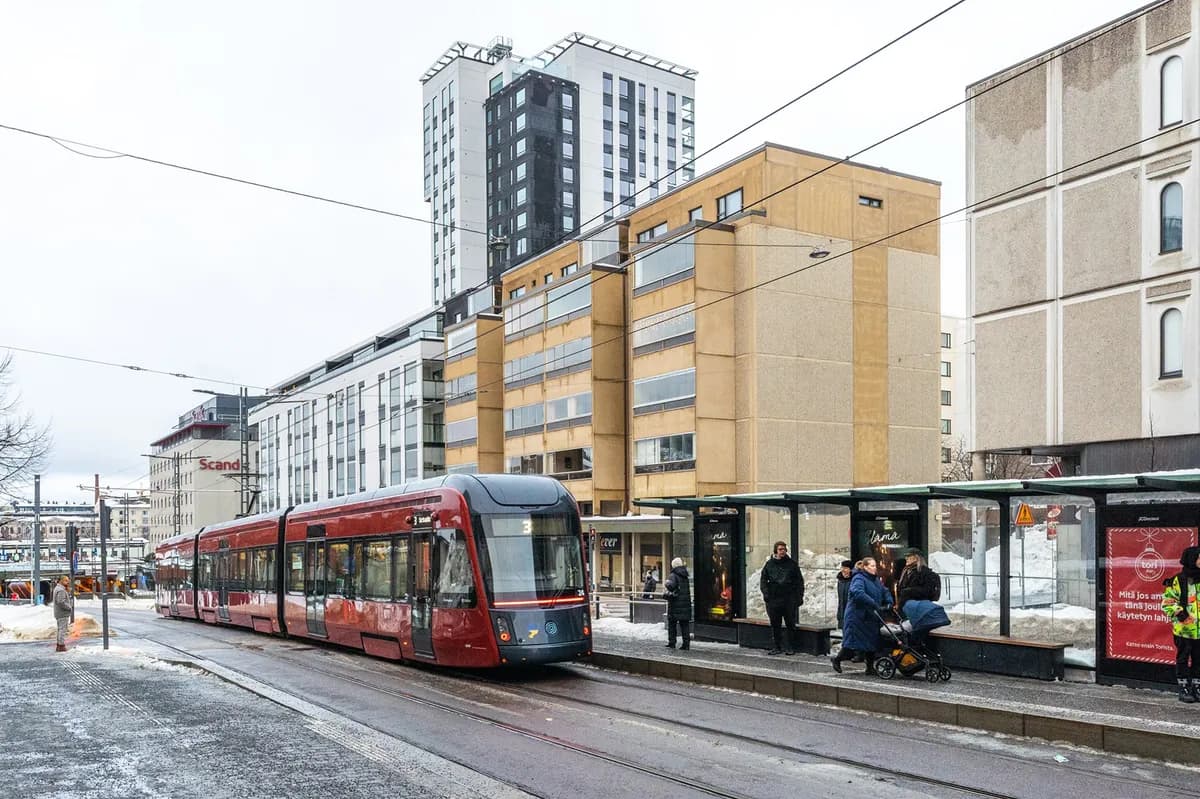 Pinninkatu i Tampere