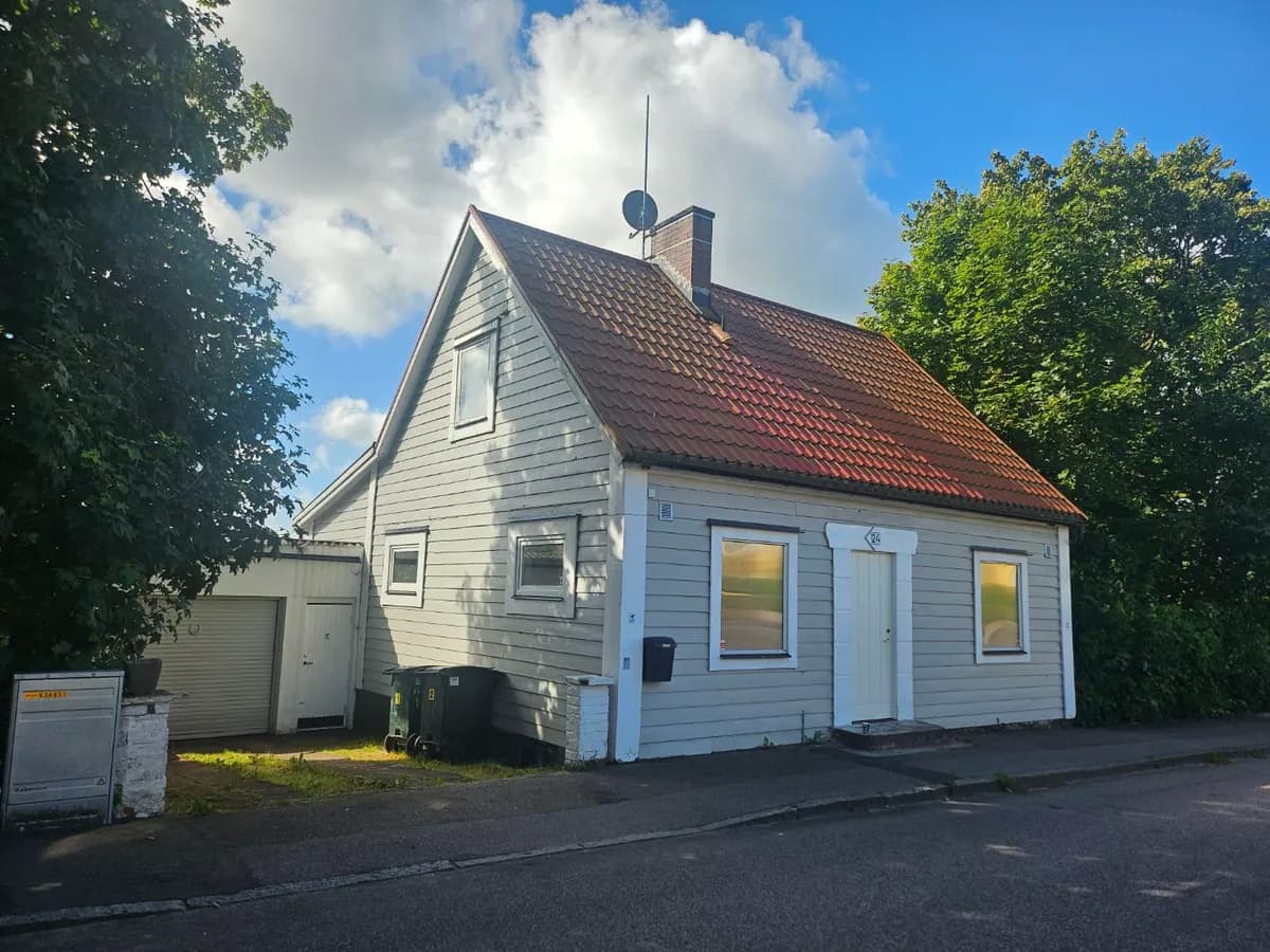 Valhallavägen i Örkelljunga