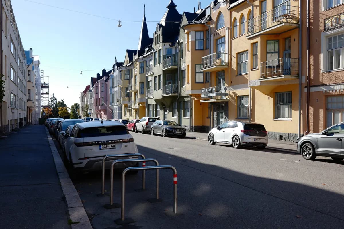 Huvilakatu i Helsinki